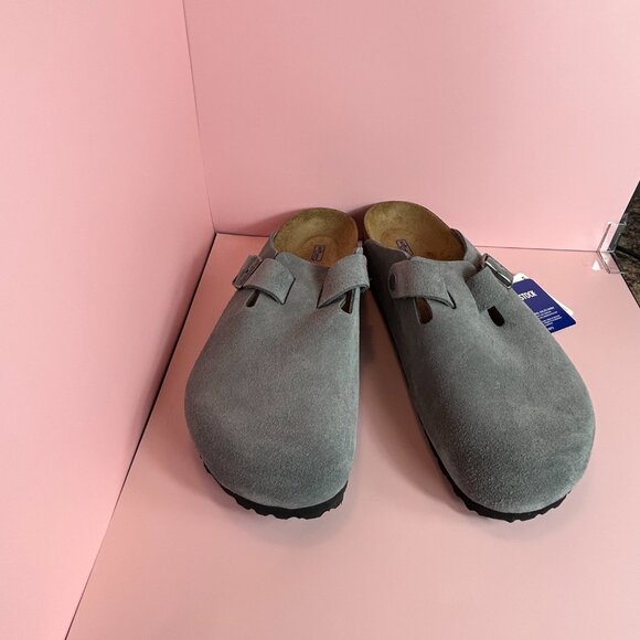 BIRKENSTOCK BOSTON SOFT FOOTBED SUEDE (10) main image 4